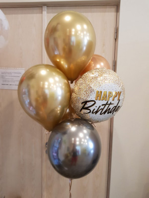 5 balonu fontāns